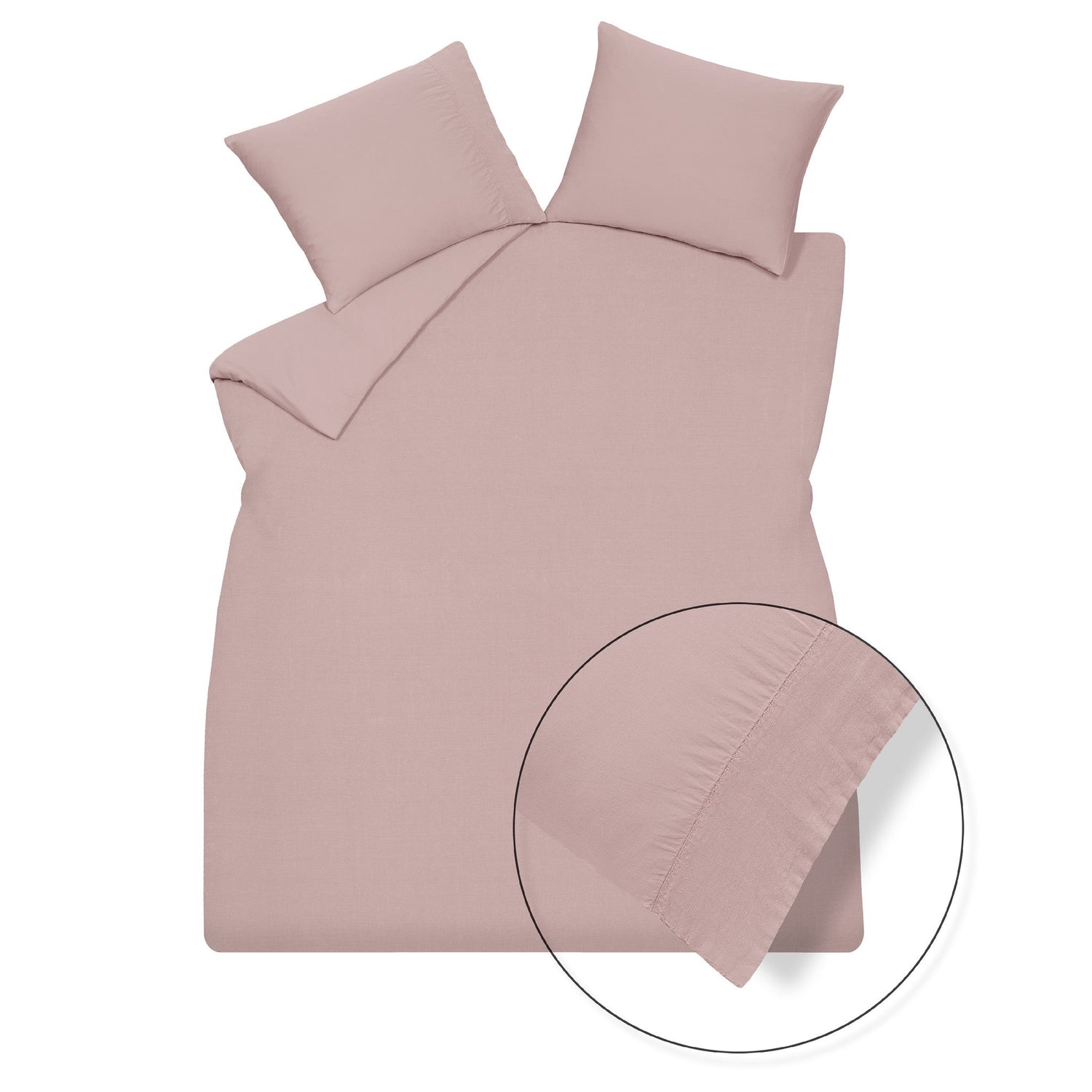 Kussensloop Pure Viola | 60 x 70 cm | Roze | Paars