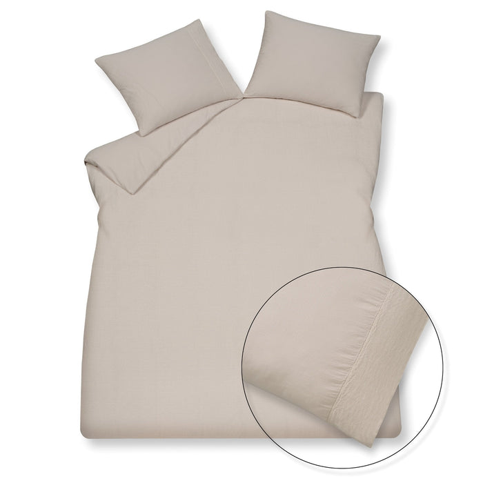 Pure Kussensloop Stone | 60 x 70 cm | Grijs | Beige