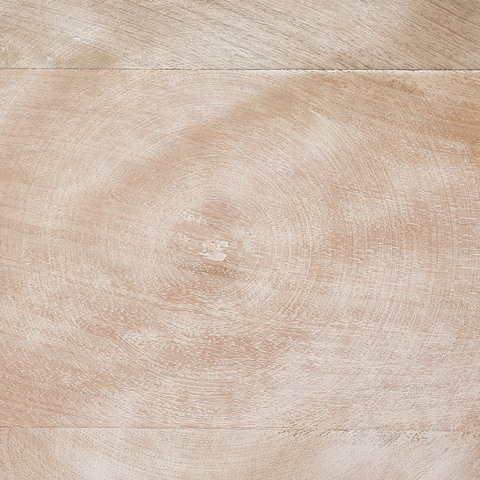 Beliani - DAMANHUR - Dienblad - Lichtbruin - Mangohout