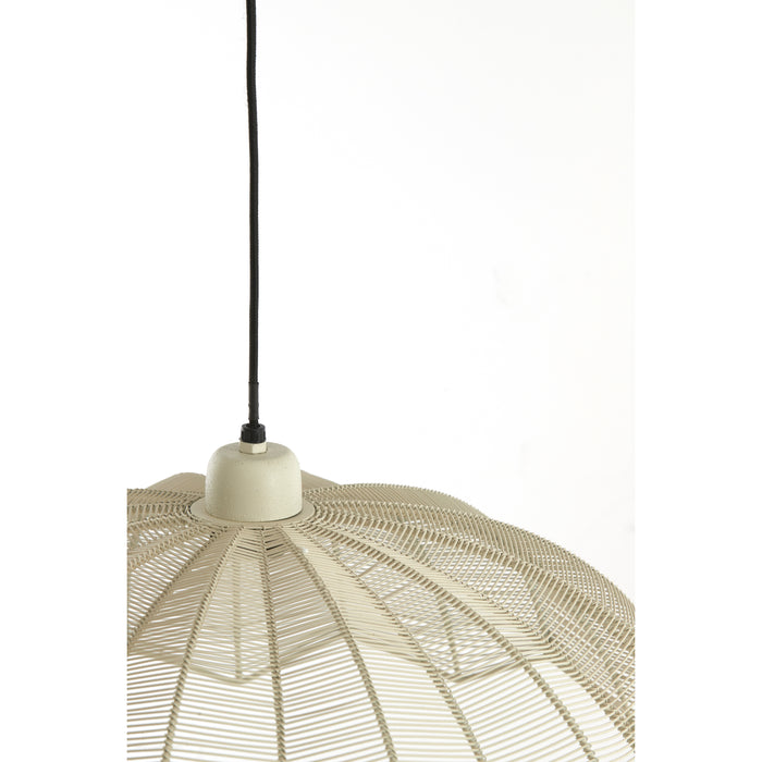 Light & Living Light&living Hanglamp Ø52x19,5 cm ESPELO crème