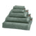 Handdoek Oslo Willow | 100 x 150 cm | Groen | Katoen