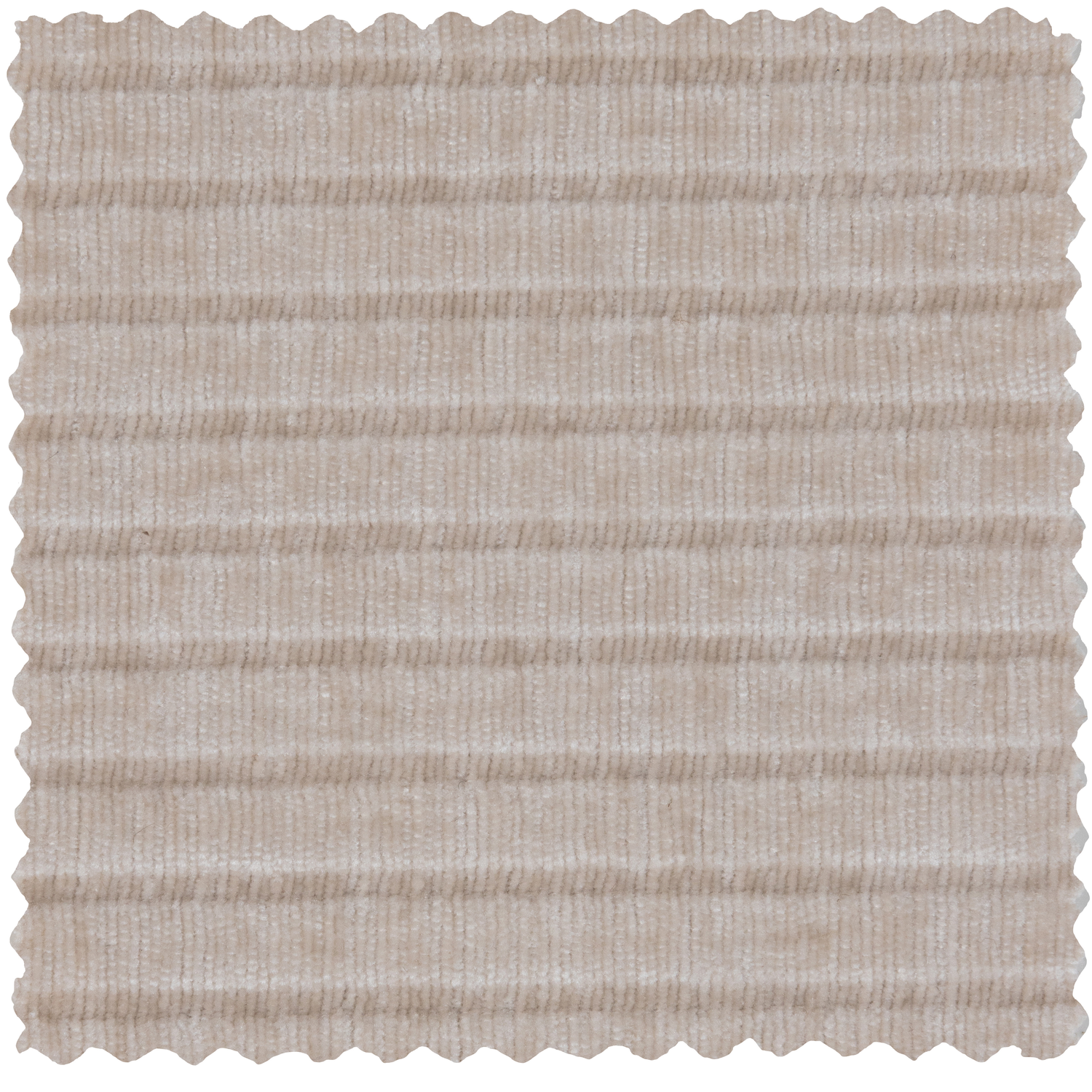 WOOOD Mojo Bank Hoekelement - Ribstof - Ecru - 74x110x110