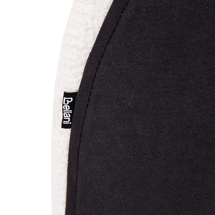 Beliani-VAUCLUSE-Bed met opbergruimte-Gebroken wit-180 x 200 cm-Bouclé