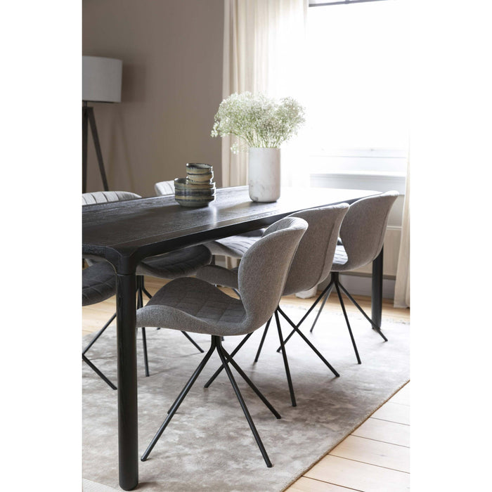 Zuiver OMG Eetkamerstoelen  Licht Grijs - Set van 2