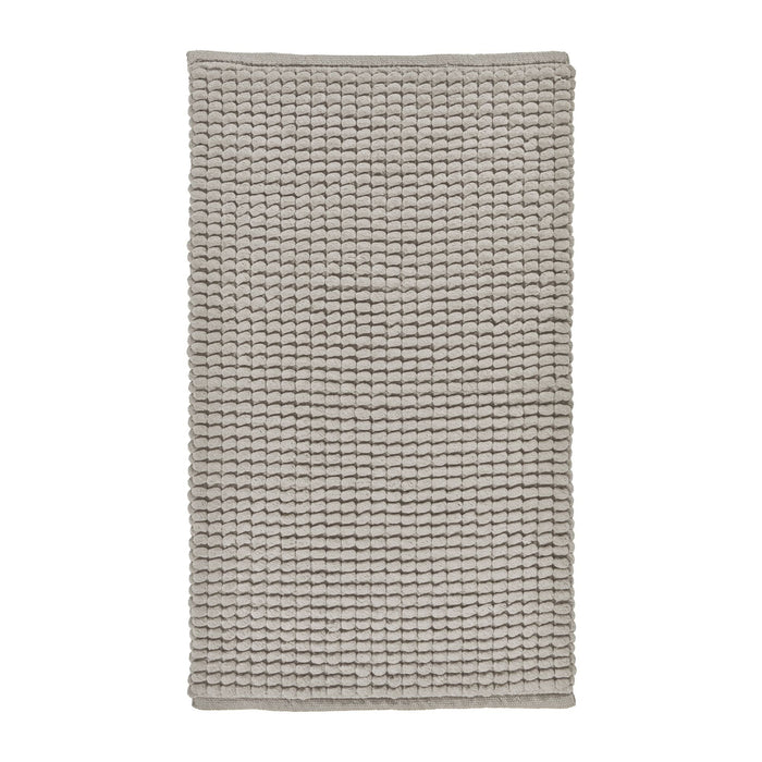 Axel Badmat Truffle | 70 x 120 cm | Grijs | Beige | Katoen | Polyester