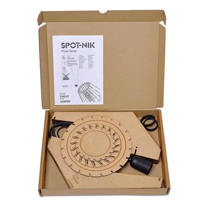 Van Tjalle en Jasper Spot-nik XL vloerlamp - Aged Pink