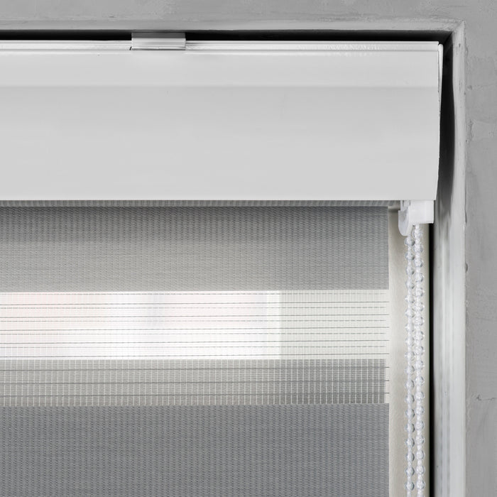 Rollit Noah Duo Rolgordijn Grijs