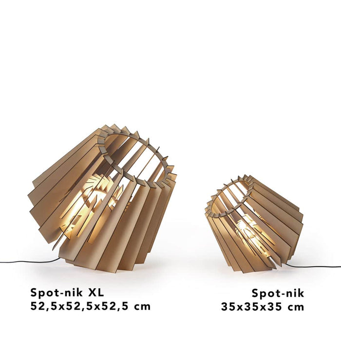 Van Tjalle en Jasper Spot-nik XL vloerlamp - Naturel