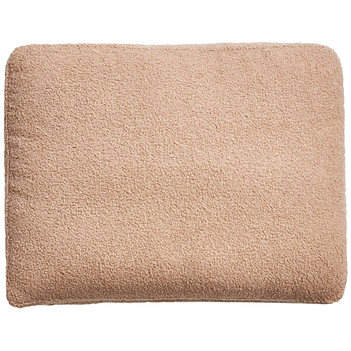 Beliani - EWRON - Chaise longue - Zandbeige - Linkszijdig - Bouclé