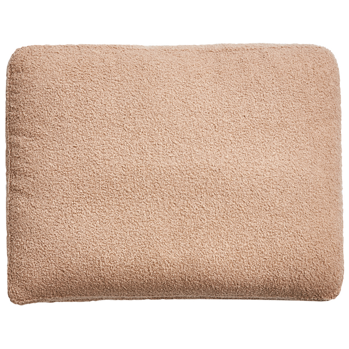 Beliani - EWRON - Chaise longue - Zandbeige - Rechtszijdig - Bouclé