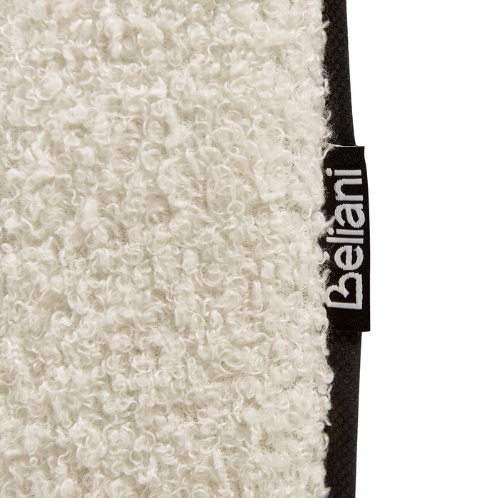 Beliani-CHADENET-Tweepersoonsbed-Gebroken wit-180 x 200 cm-Bouclé