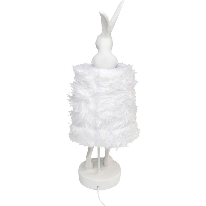 Tafellamp Animal konijn Fluff 68cm wit Kare Design