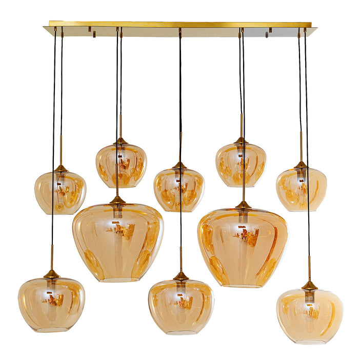Hanglamp Sphere 10 amber Kare Design