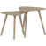 WOOOD Nila Bijzettafels - Hout - Zand - Set van 2