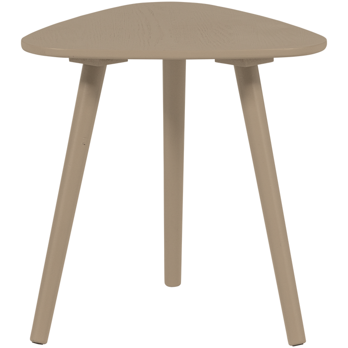 WOOOD Nila Bijzettafels - Hout - Zand - Set van 2