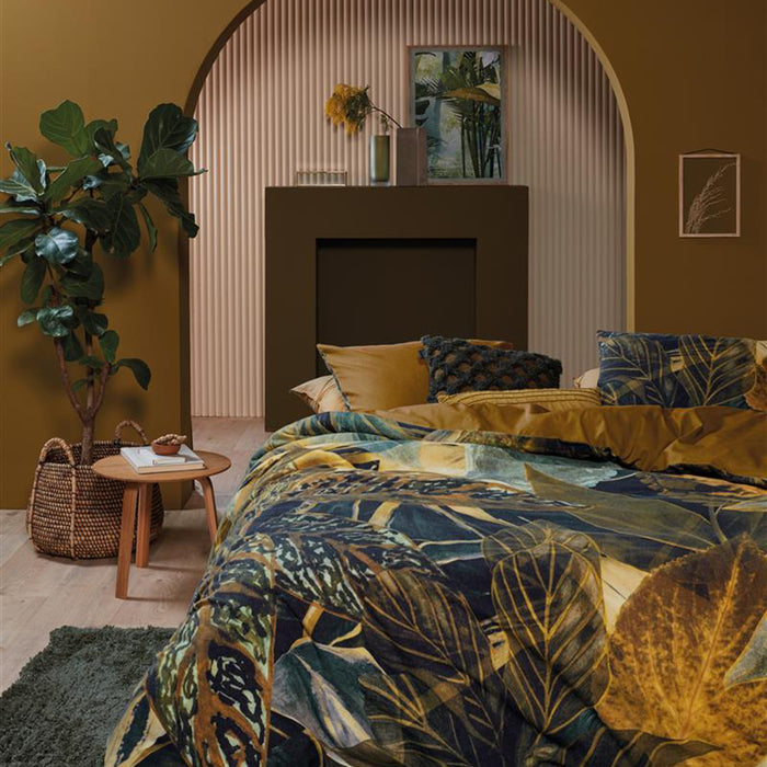 Beddinghouse Foresta Dekbedovertrek 140 x 220 cm - Groen