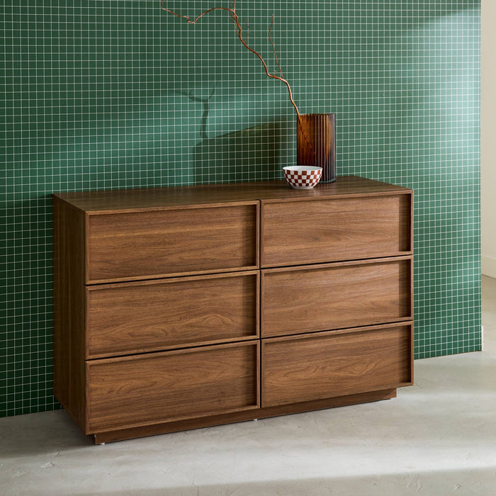 sweeek - Opbergkast houtlook 6 laden