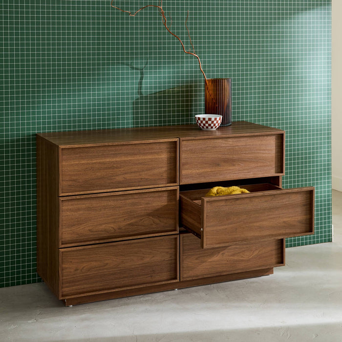 sweeek - Opbergkast houtlook 6 laden