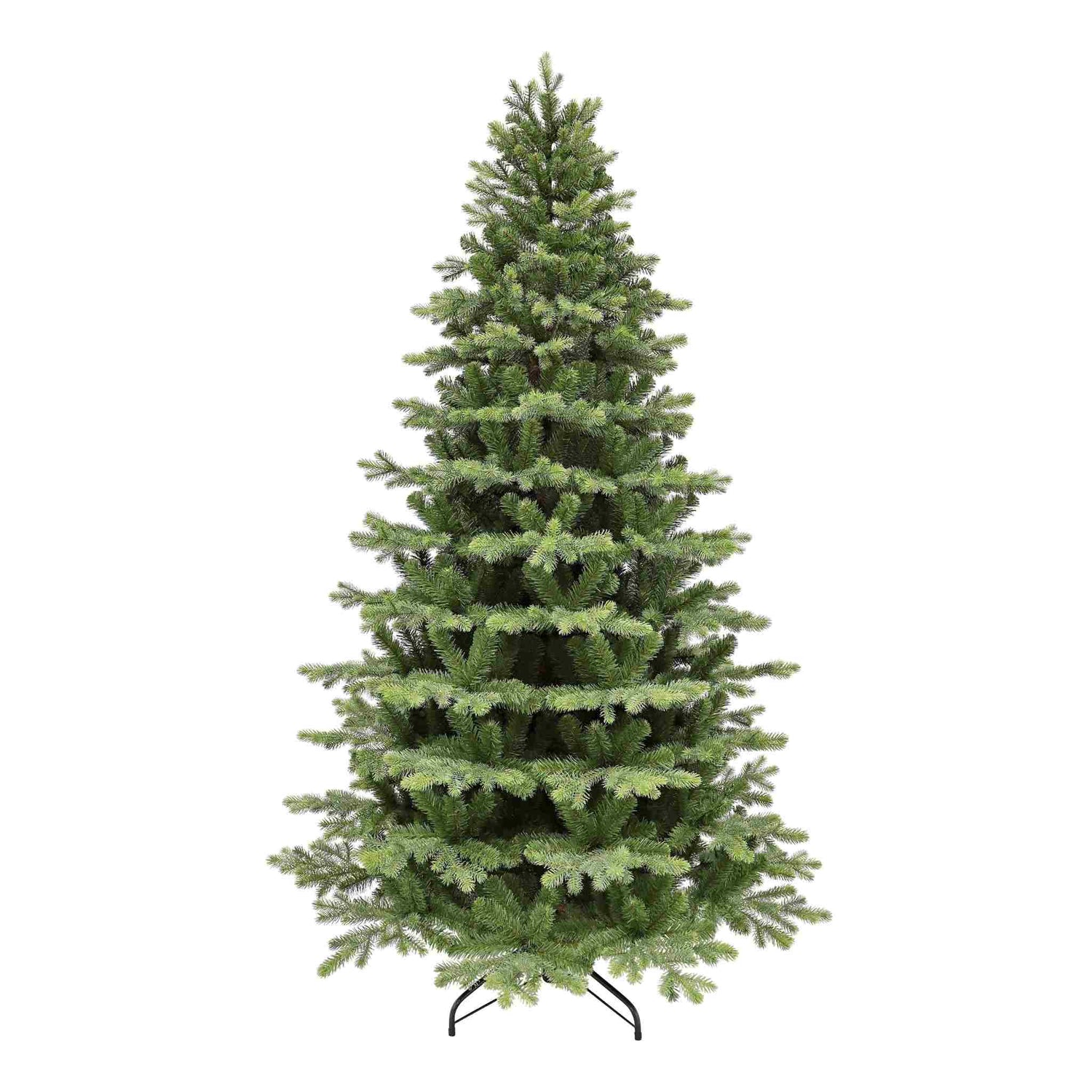Triumph Tree Kunstkerstboom Hampton - 124x124x215 cm - PVC - Groen