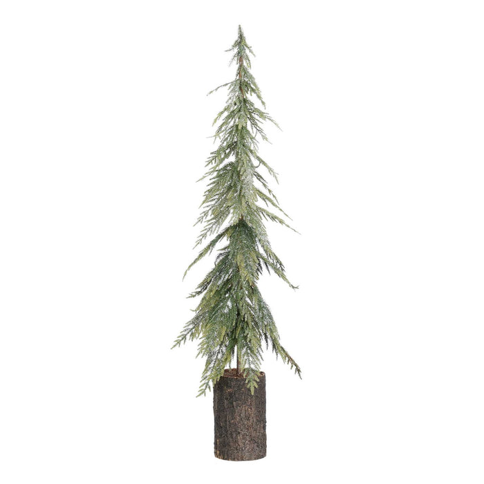 Mica Decorations Kerstversiering Decoration tree - 25x25x95 cm - Polyethyleen - Groen