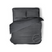 Eleganzzz Dekbedovertrek Micropercal Serenity Flow - dark grey