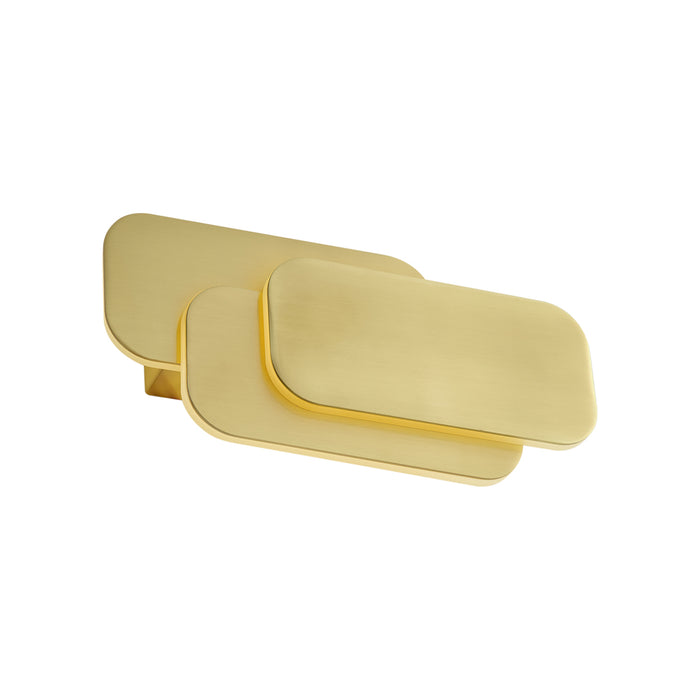 QAZQA Moderne wandlamp messing incl. LED 3 staps dimbaar - Dias