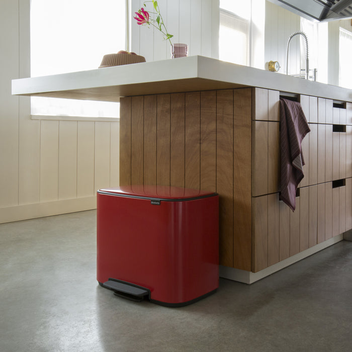 Brabantia Bo Pedaalemmer 33 Liter (3x11 Liter)