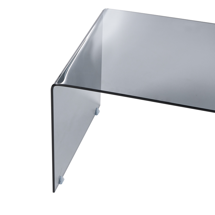 Beliani - KENDALL  - Salontafel - Zwart - Veiligheidsglas