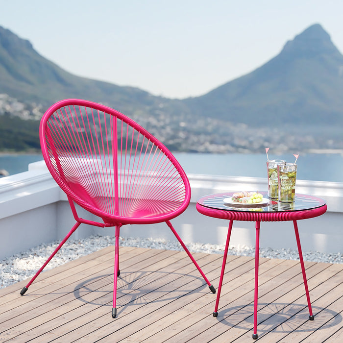 Kare Design Acapulco Mono tuinmeubelair - roze
