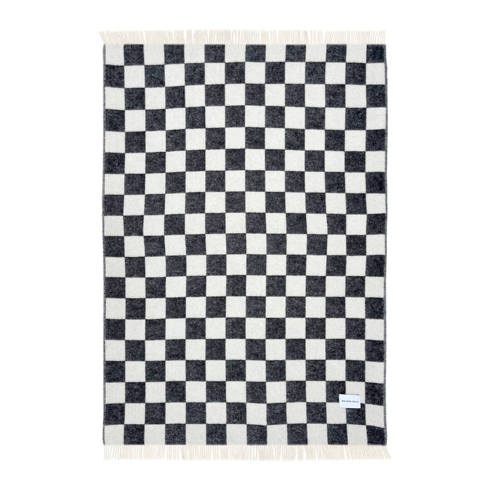 Maison Deux Checkerboard Plaid - Zwart / Wit