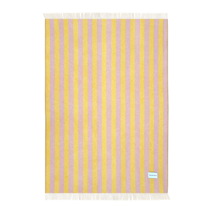 Maison Deux Candy Wrap Plaid - Roze / Geel