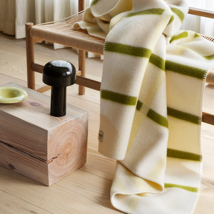 Røros Tweed Knut Plaid - Lime