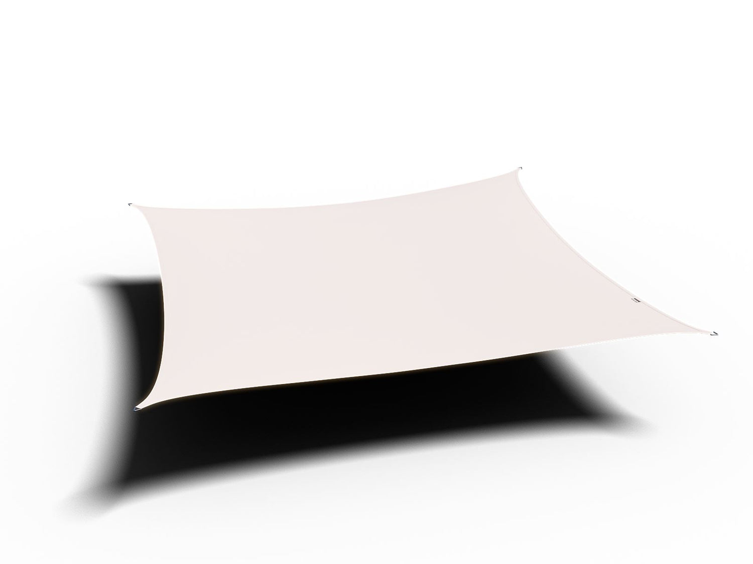 Platinum schaduwdoek Dreamsail L400 x B400 cm - Ecru vierkante