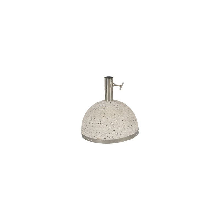 Esschert Design parasolvoet granito wit S - LxBxH: 25,4x25,4x25,4cm