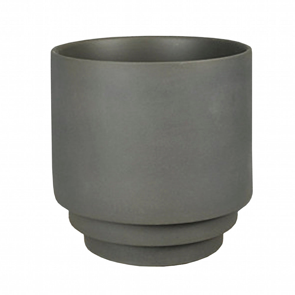 Home Delight - Bloempot Nola zwart M