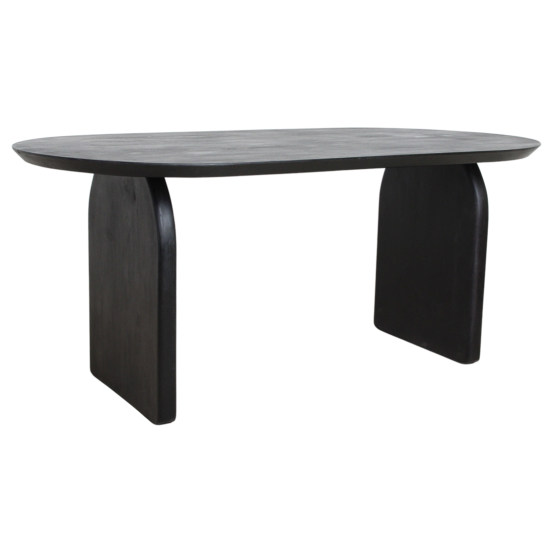 Raw Materials Bullnose eettafel gesloten zwart - 180 cm