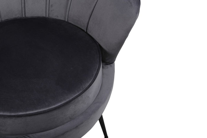 Ilora Fauteuil - Grijs Velours