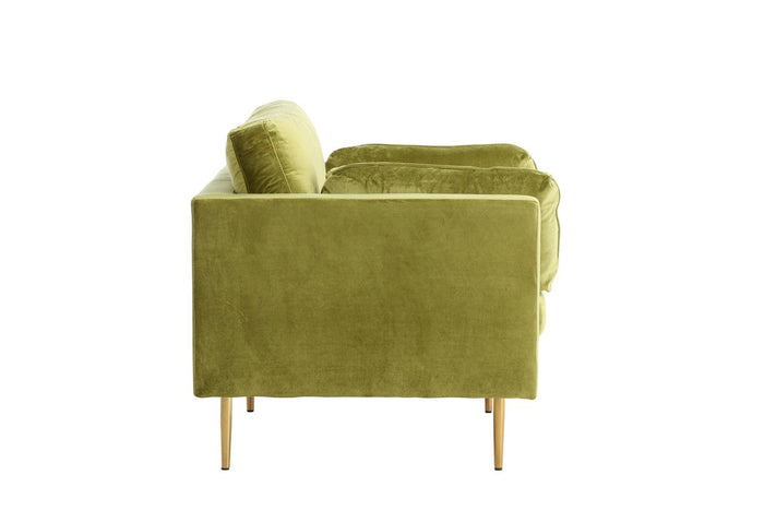 Renzo Fauteuil - Groen Velours