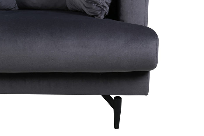Matis Fauteuil - Grijs Velours