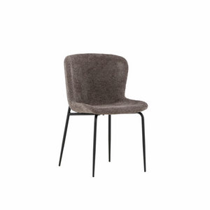 Rebellenclub Eetkamerstoel Drammen - Donkergrijs - Set van 2