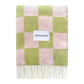 Maison Deux Checkerboard Plaid - Kiwi / Roze