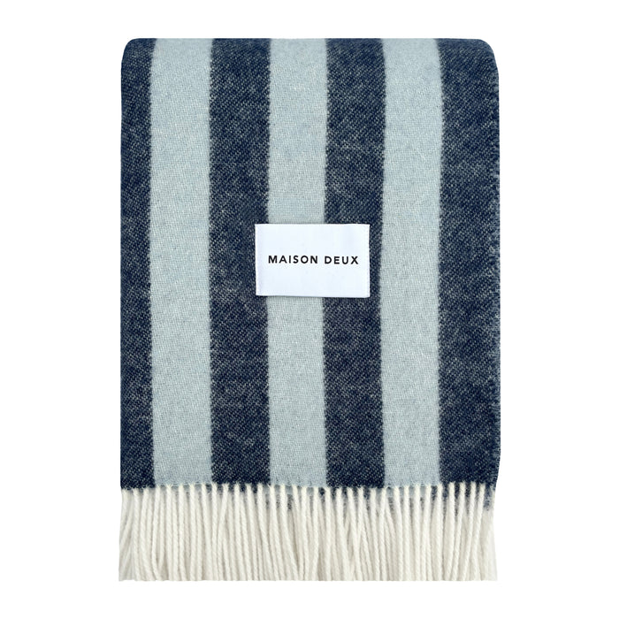 Maison Deux Candy Wrap Plaid - Navy / IJsblauw