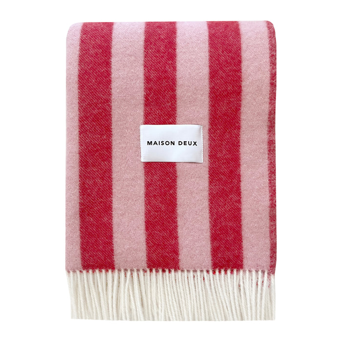 Maison Deux Candy Wrap Plaid - Roze / Kers