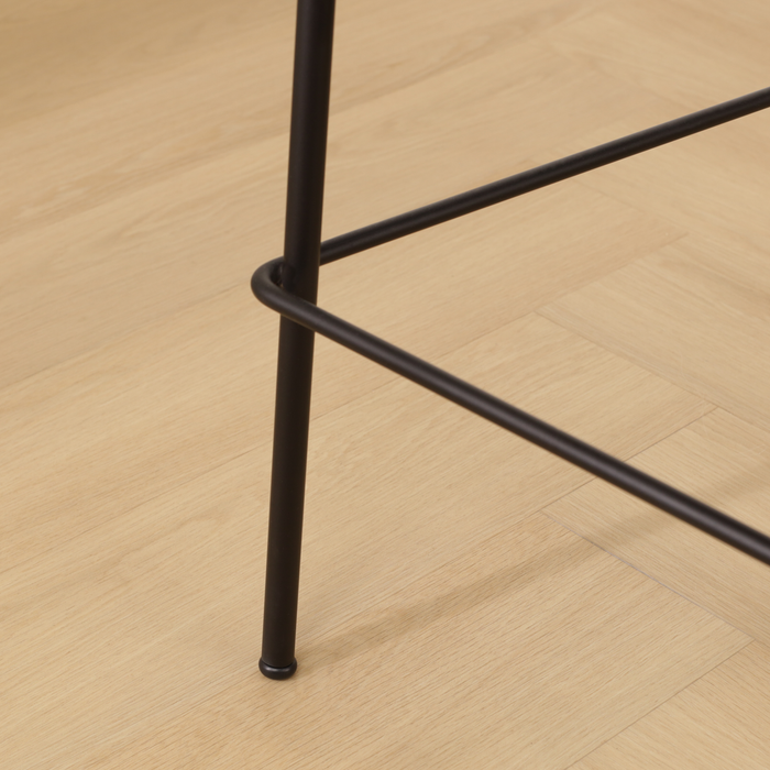 Nolon Jasmijn Barkruk Warm Oker - Zwart - 65 cm