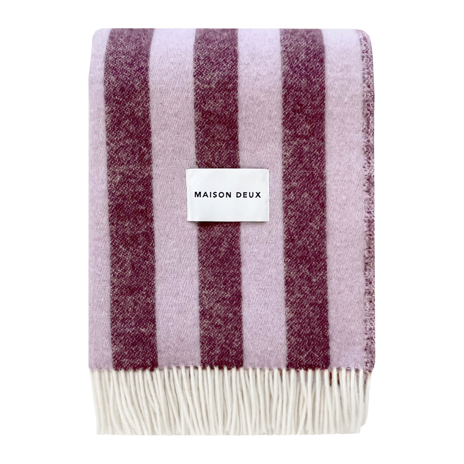 Maison Deux Candy Wrap Plaid - Lila / Aubergine