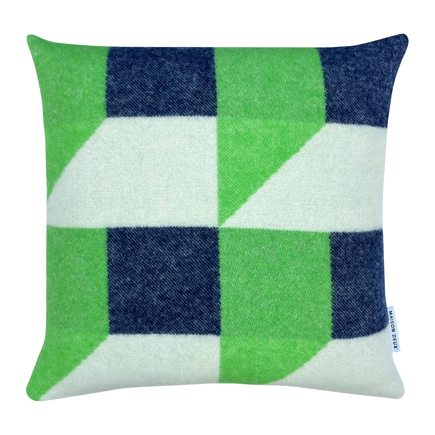 Maison Deux Cubics Kussenhoes - Appel Navy