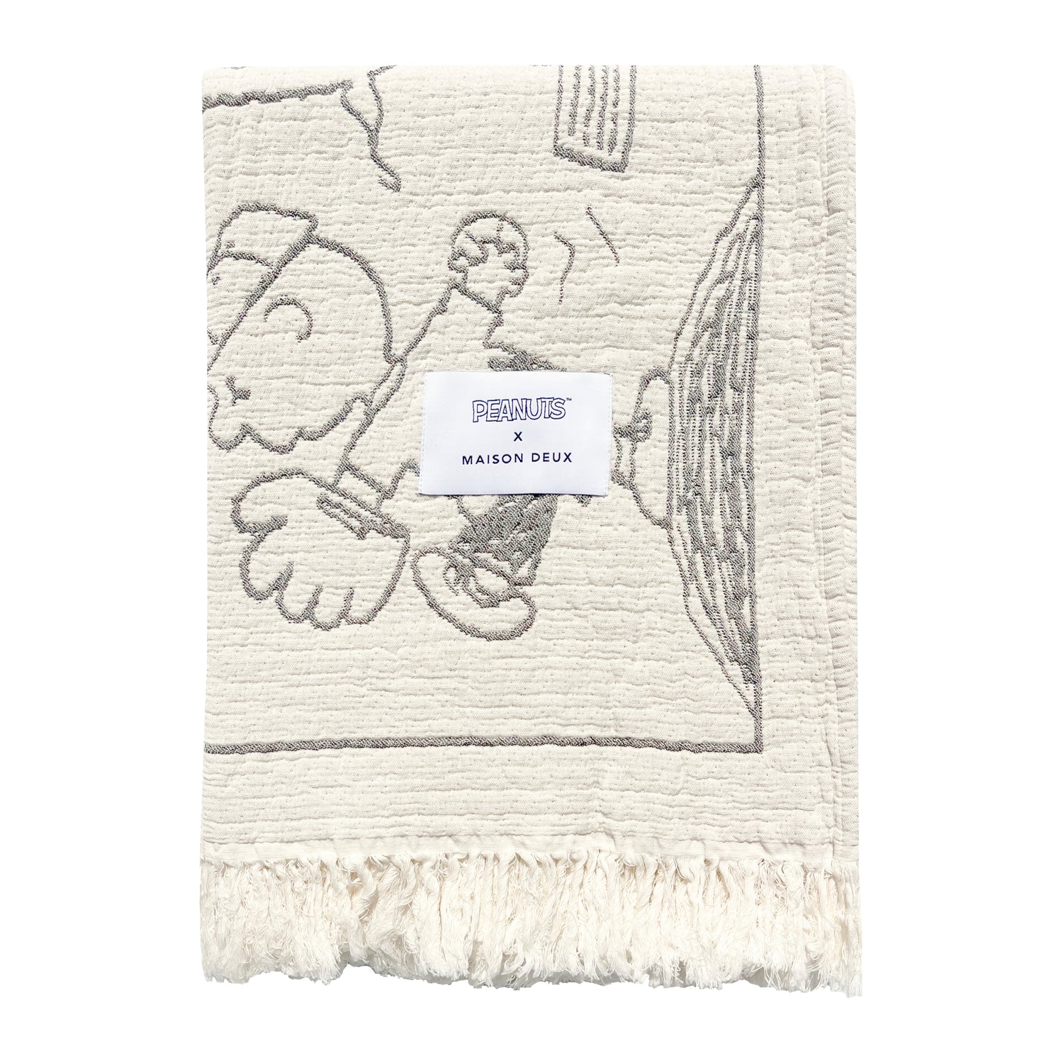 Maison Deux Peanuts Plaid - Baseball