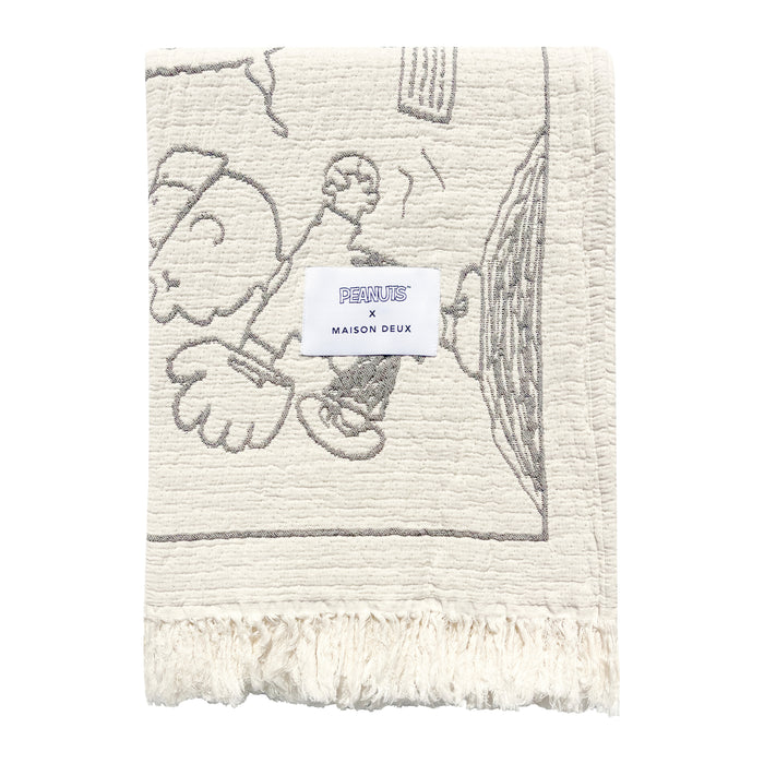 Maison Deux Peanuts Plaid - Baseball