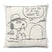 Maison Deux Peanuts Kussenhoes - Steen