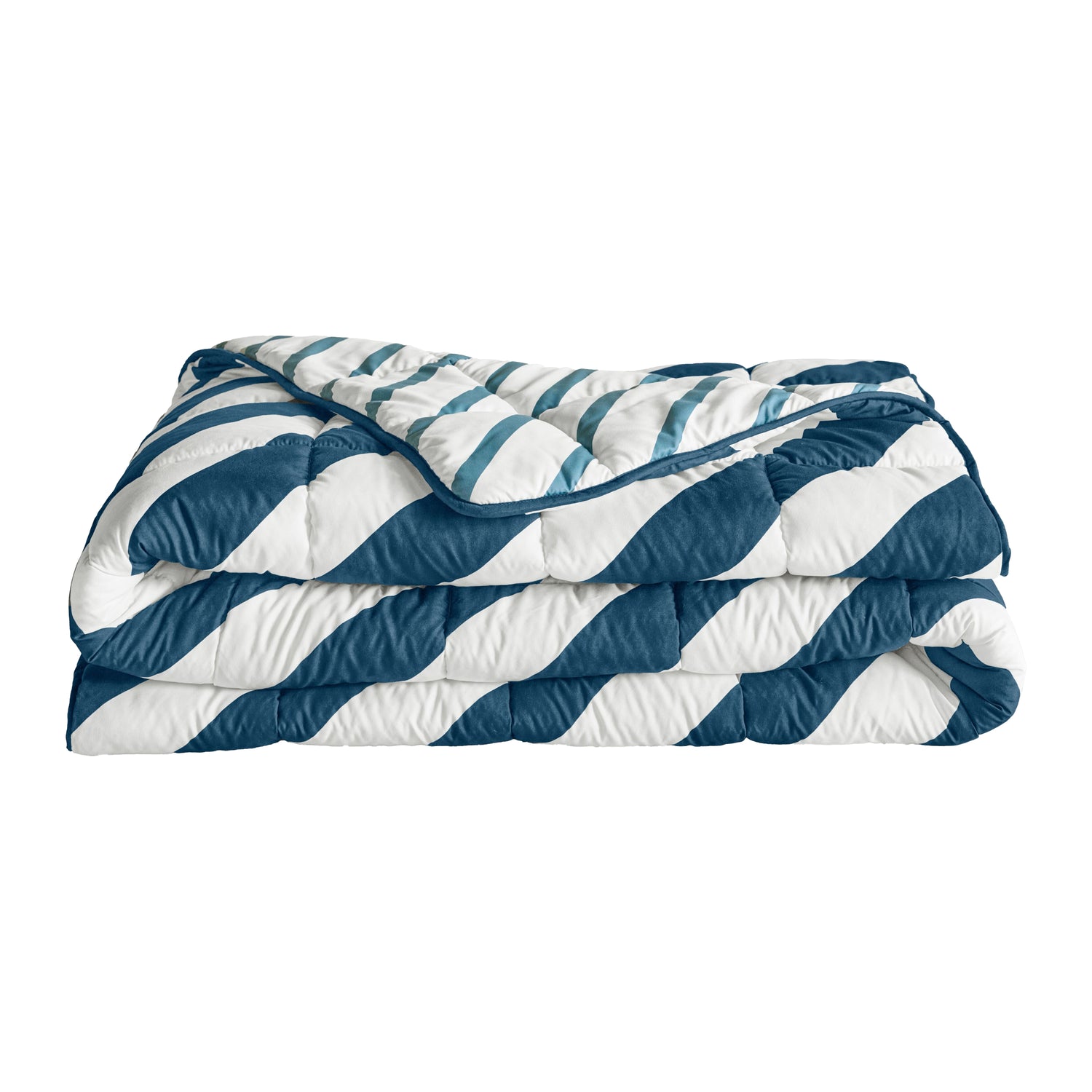 Ambiante Wasbaar Dekbed 200 x 240 cm - Mares Blue